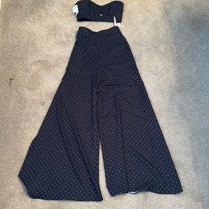 Fame and Partners Set. Black with white dots